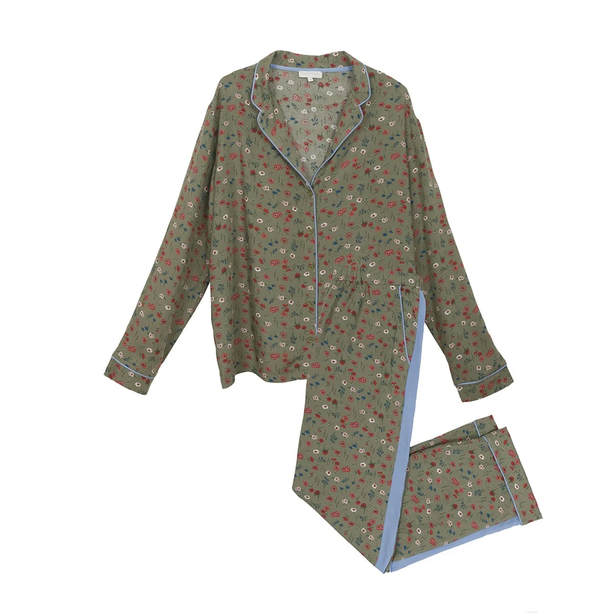 Poppy Meadow Ladies Pyjama Set 4 Poppy Meadow Ladies Pyjama Set - Image 4