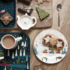 Home For Christmas Tea Bag Tidy -Sophie Allport pl60020 tt6001 home for christmas side plate and tea tidy lifestyle high res square 5e8f799c d862 43ac 9b80 ae99713bac54