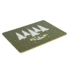 Festive Forest Placemats (Set Of 4) 8 Festive Forest Placemats (Set Of 4) -Sophie Allport pmc8401 festive forest placemat set of 4 2 cut out high res square