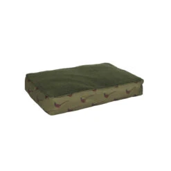 Pheasant Fleece Pet Mattress -Sophie Allport poly19750mpheasant pet mattress bed small cut out high res square