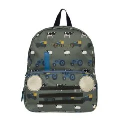 On The Farm Kids Backpack -Sophie Allport poly24520s on the farm polyester backpack personalisation cut out high res square