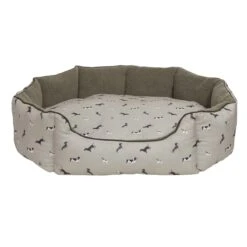 Woof Pet Bed -Sophie Allport poly32765 woof pet bed extra large cut out high res square