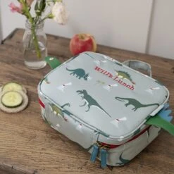Dinosaurs Kids Lunch Bag -Sophie Allport poly45590s dinosaur lunch bag lifestyle high res square