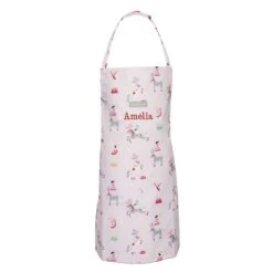 Fairground Ponies Kids Apron 8 Fairground Ponies Kids Apron -Sophie Allport poly73252 fairground ponies child apron polyester cut out personalisation high res square