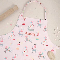 Fairground Ponies Kids Apron