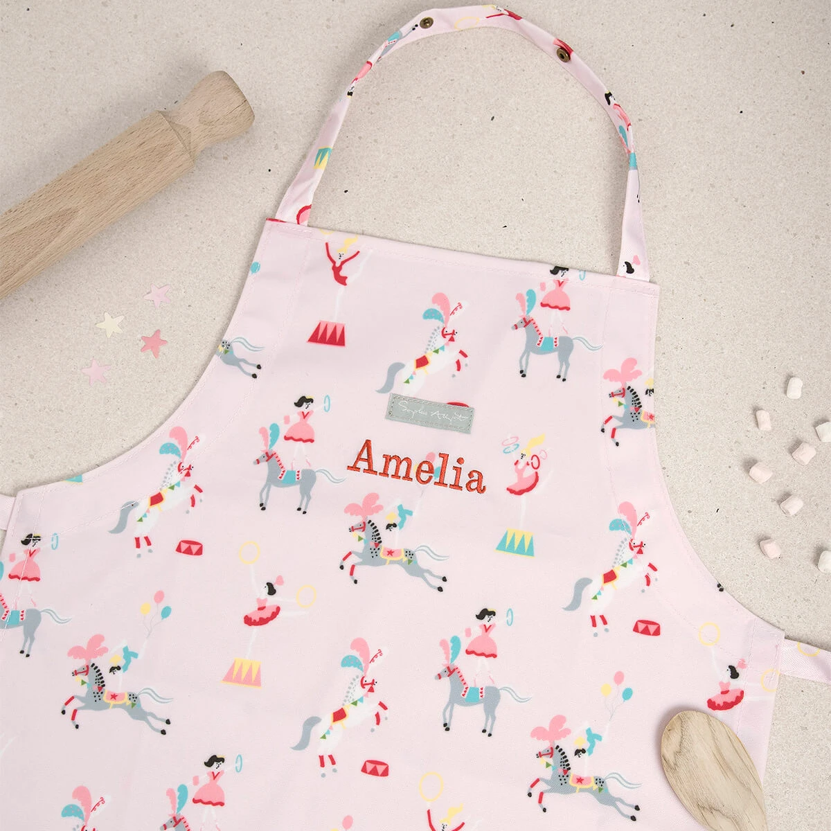 Fairground Ponies Kids Apron 1 Fairground Ponies Kids Apron