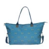 Bees Teal Weekend Oundle Bag