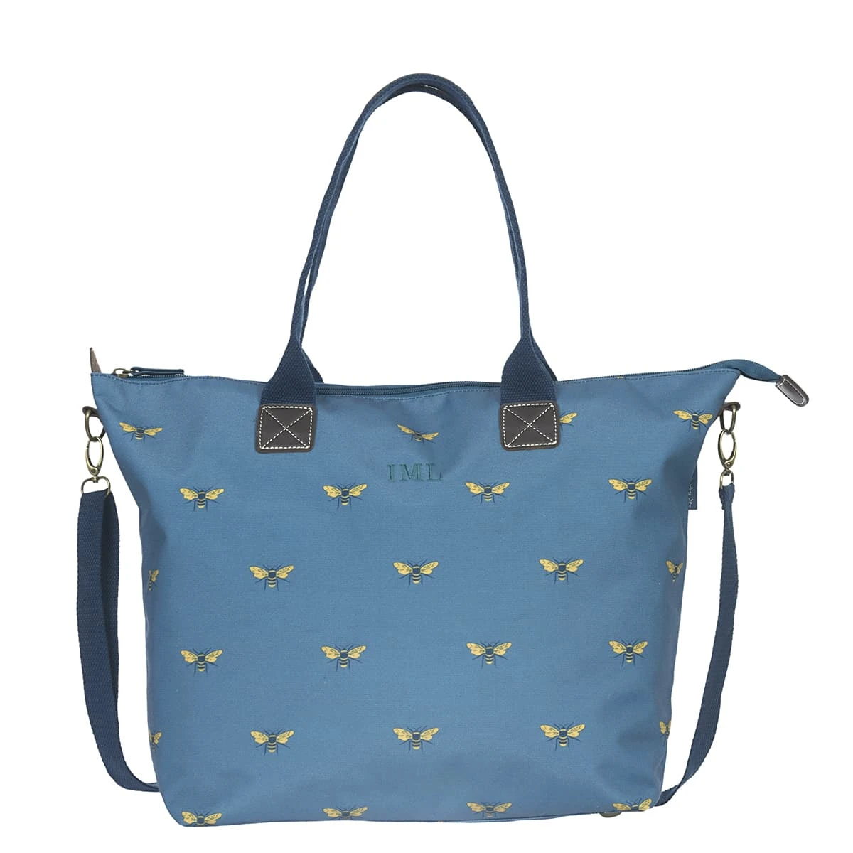 Bees Teal Oundle Bag 5 Bees Teal Oundle Bag - Image 5