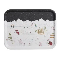 Snow Season Serving Tray - Large