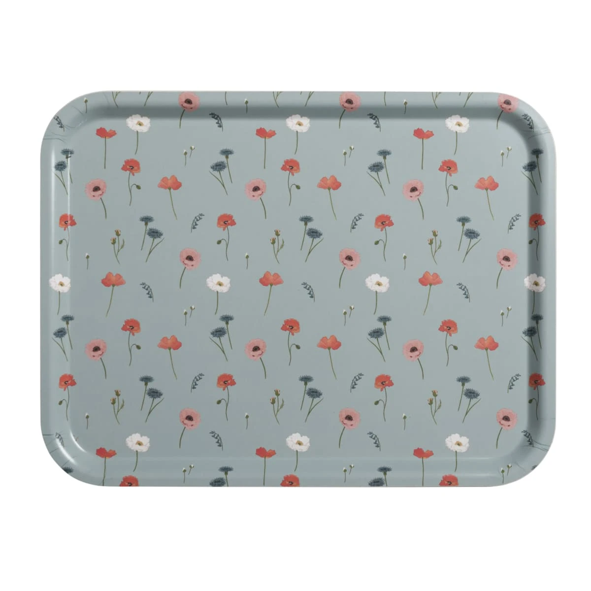 Poppy Meadow Serving Tray - Large 1 Poppy Meadow Serving Tray - Large