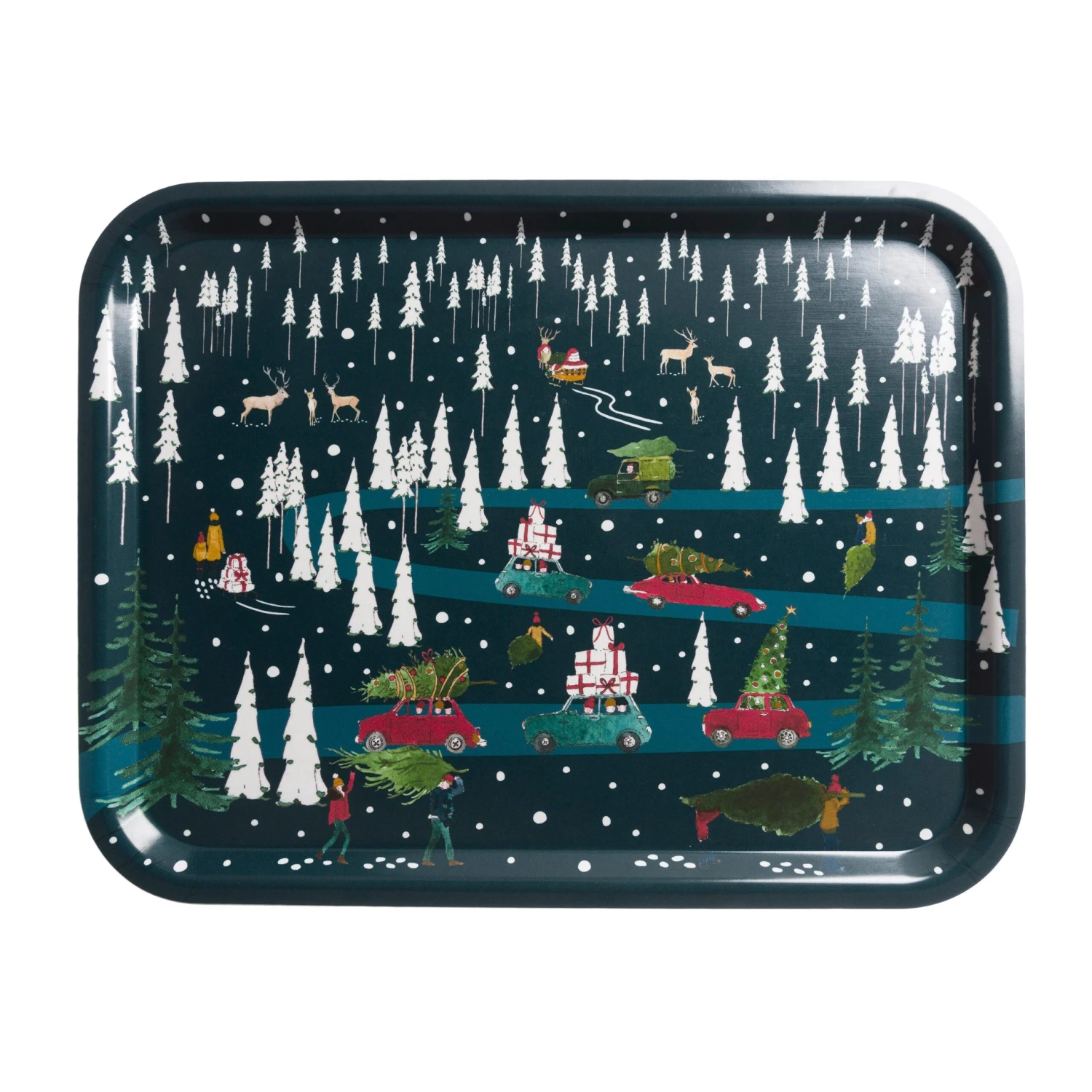 Home For Christmas Serving Tray - Large 1 Home For Christmas Serving Tray - Large