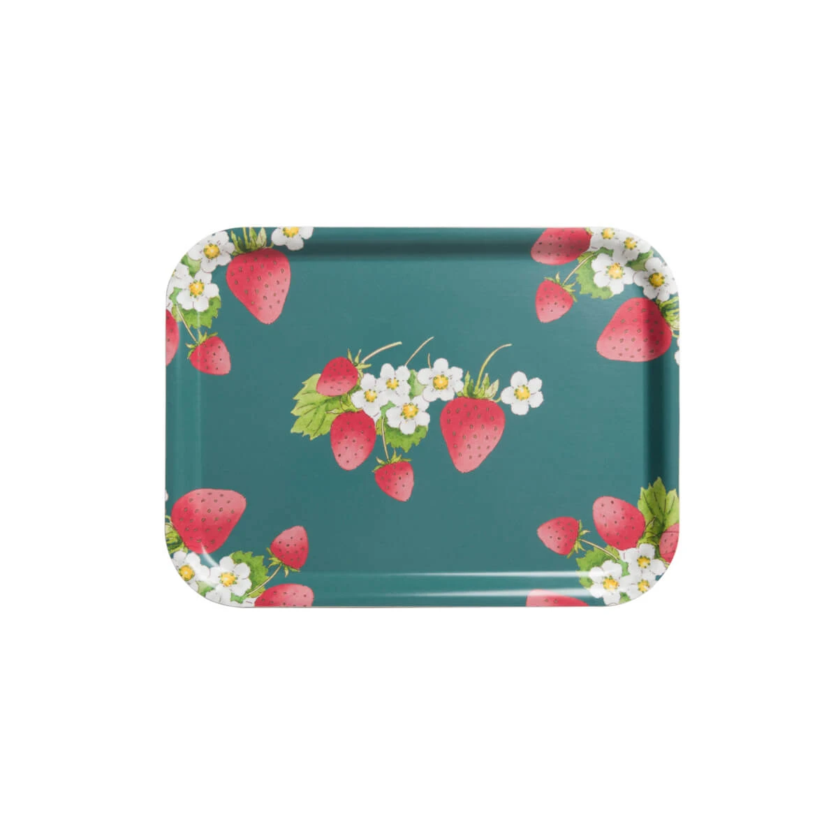 Strawberries Serving Tray - Small 1 Strawberries Serving Tray - Small