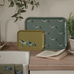 Grey Horse Serving Tray - Large 12 Grey Horse Serving Tray - Large -Sophie Allport pt9945 pt9926 grey horse trays landscape high res square 3fa75040 885d 444b a8e6 18f514f6894c