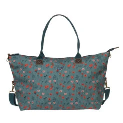 Poppy Meadow Weekend Oundle Bag -Sophie Allport pvc103515w poppy meadow oundle bag polyester weekend personalisation cut out high res square