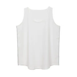 Pyjama Vest Top -Sophie Allport pvtcwhitem ladies pyjama vest top plain medium cut out high res square