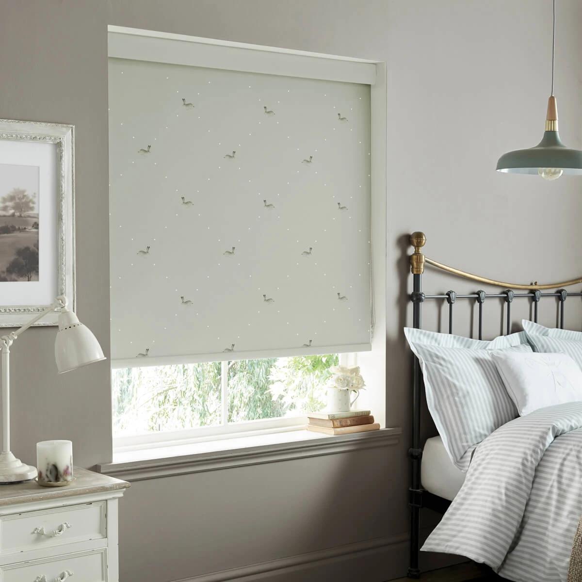 Hare Dove Made To Measure Roller Blind 3 Hare Dove Made To Measure Roller Blind - Image 3