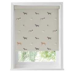 Woof Linen Made To Measure Roller Blind 7 Woof Linen Made To Measure Roller Blind -Sophie Allport rlb32lm2m woof linen artwork roller blind made to measure cut out high res square