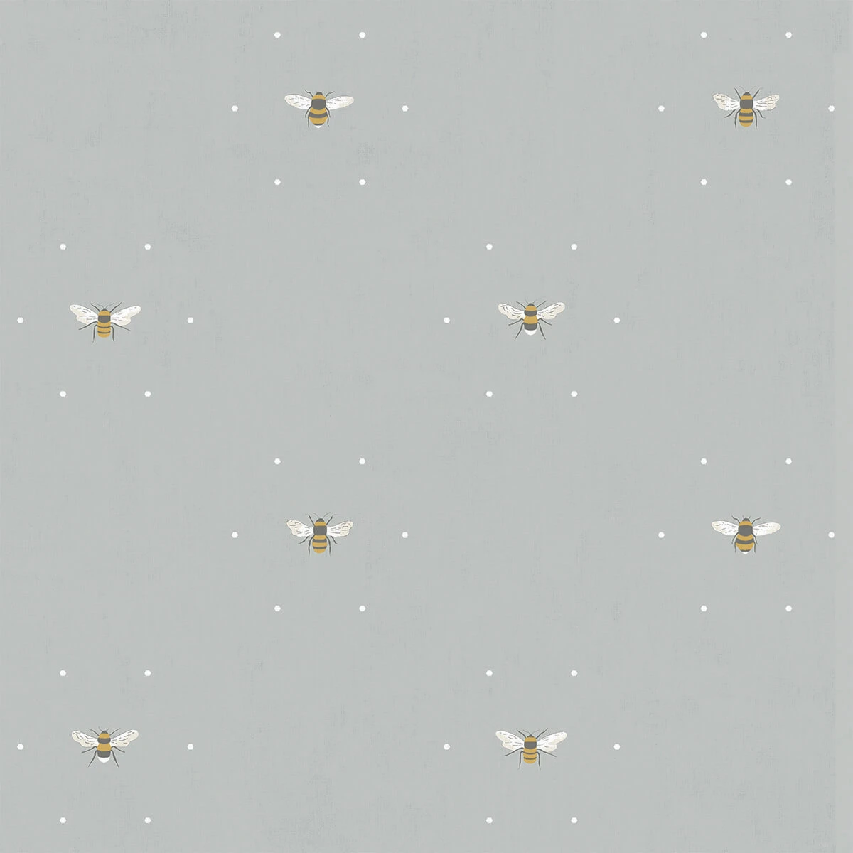 Bees Pale Slate Made To Measure Roller Blind 2 Bees Pale Slate Made To Measure Roller Blind - Image 2