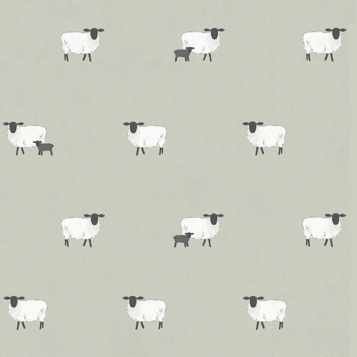 Sheep Sage Made To Measure Roller Blind 2 Sheep Sage Made To Measure Roller Blind - Image 2