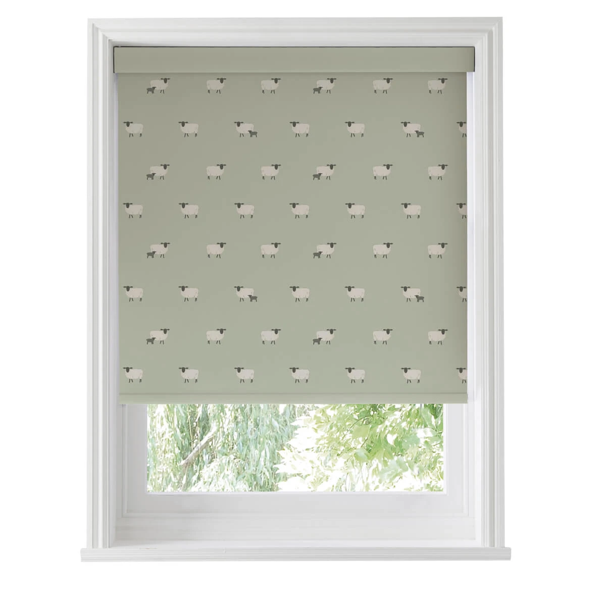 Sheep Sage Made To Measure Roller Blind 4 Sheep Sage Made To Measure Roller Blind - Image 4