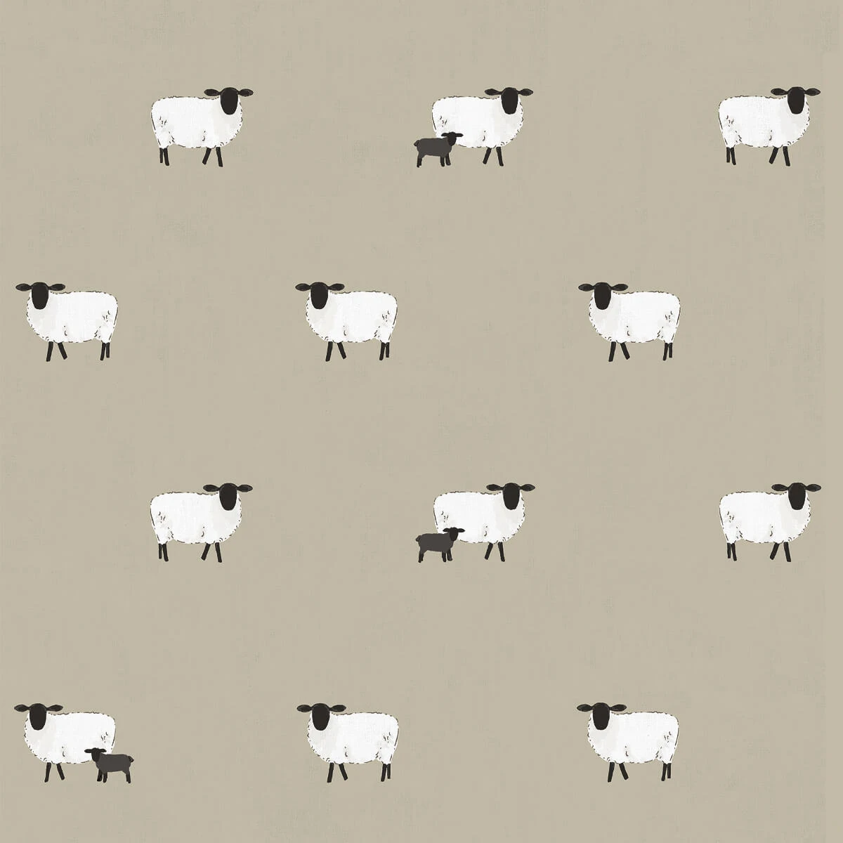 Sheep Sand Made To Measure Roman Blind 2 Sheep Sand Made To Measure Roman Blind - Image 2