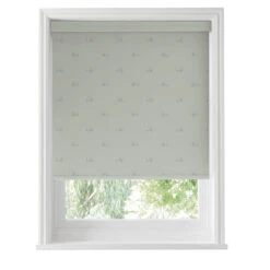 Elephant Green Grey Made To Measure Roller Blind -Sophie Allport rlb54ggm2m elephant green grey artwork roller blind made to measure cut out high res square