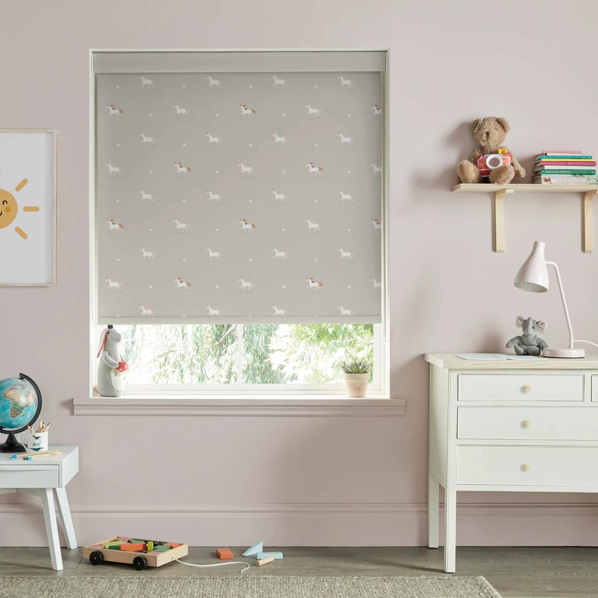 Unicorn Linen Made To Measure Roller Blind 1 Unicorn Linen Made To Measure Roller Blind