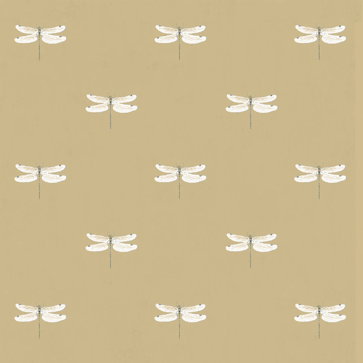Dragonfly Deep Mustard Made To Measure Roman Blind 2 Dragonfly Deep Mustard Made To Measure Roman Blind - Image 2