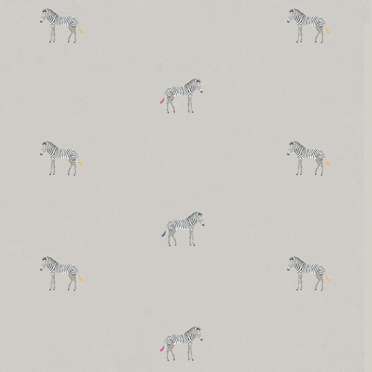 Zebra Soft Grey Blue Made To Measure Roman Blind 2 Zebra Soft Grey Blue Made To Measure Roman Blind - Image 2