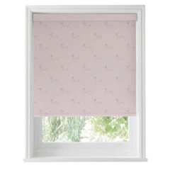 Fairground Ponies Blush Made To Measure Roller Blind -Sophie Allport rlb73bm2m fairground ponies blush vector roller blind made to measure cut out high res square