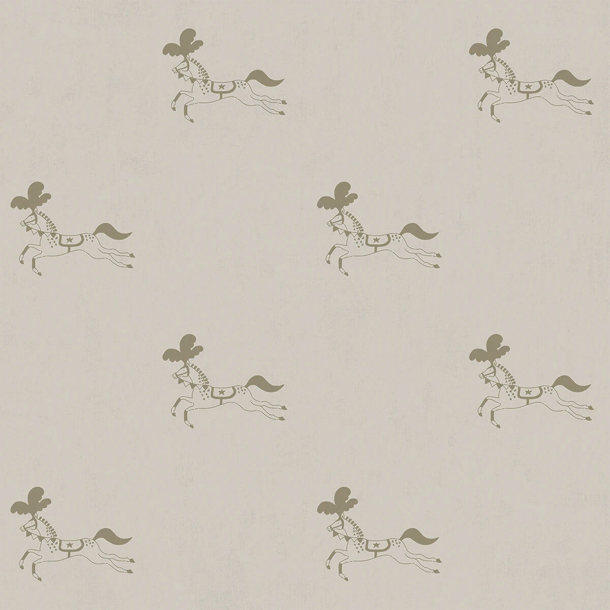 Fairground Ponies Gold Made To Measure Roller Blind 2 Fairground Ponies Gold Made To Measure Roller Blind - Image 2