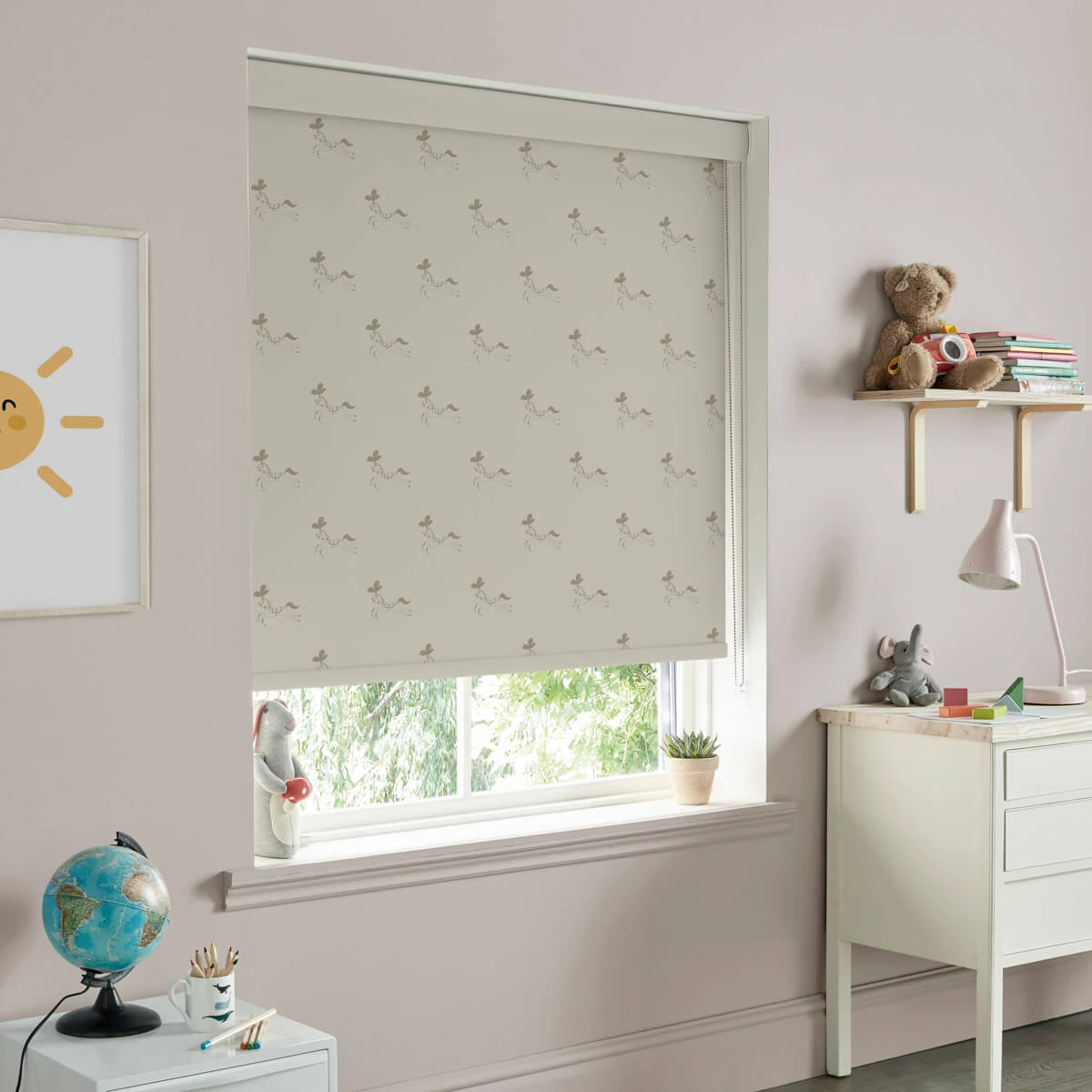 Fairground Ponies Gold Made To Measure Roller Blind 3 Fairground Ponies Gold Made To Measure Roller Blind - Image 3