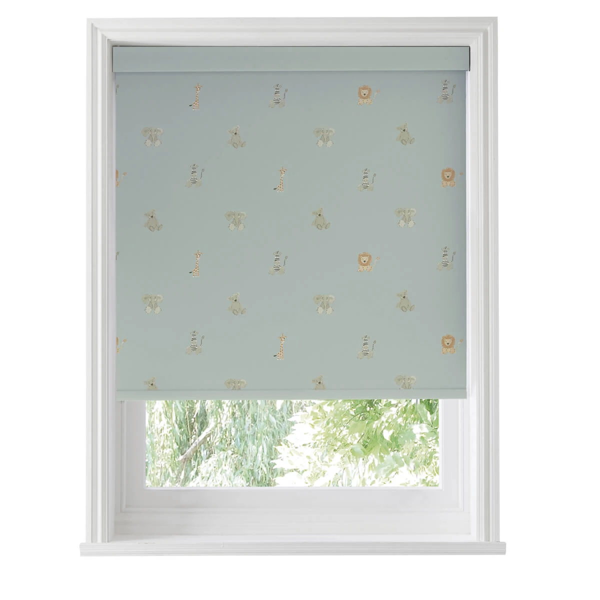 Bears Sage Green Made To Measure Roller Blind 4 Bears Sage Green Made To Measure Roller Blind - Image 4