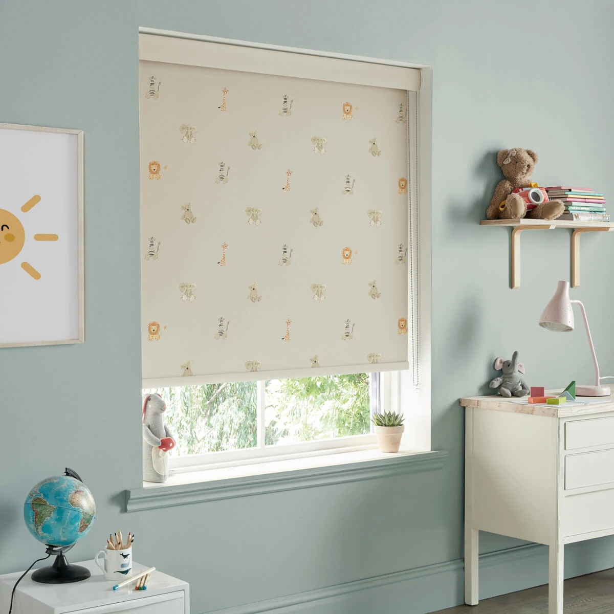Bears Linen Made To Measure Roller Blind 3 Bears Linen Made To Measure Roller Blind - Image 3