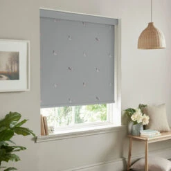 Chicken Pale Sage Blue Made To Measure Roller Blind 6 Chicken Pale Sage Blue Made To Measure Roller Blind -Sophie Allport rlb8psbm2m chicken pale sage green roller blind artwork made to measure lifestyle 2 high res square