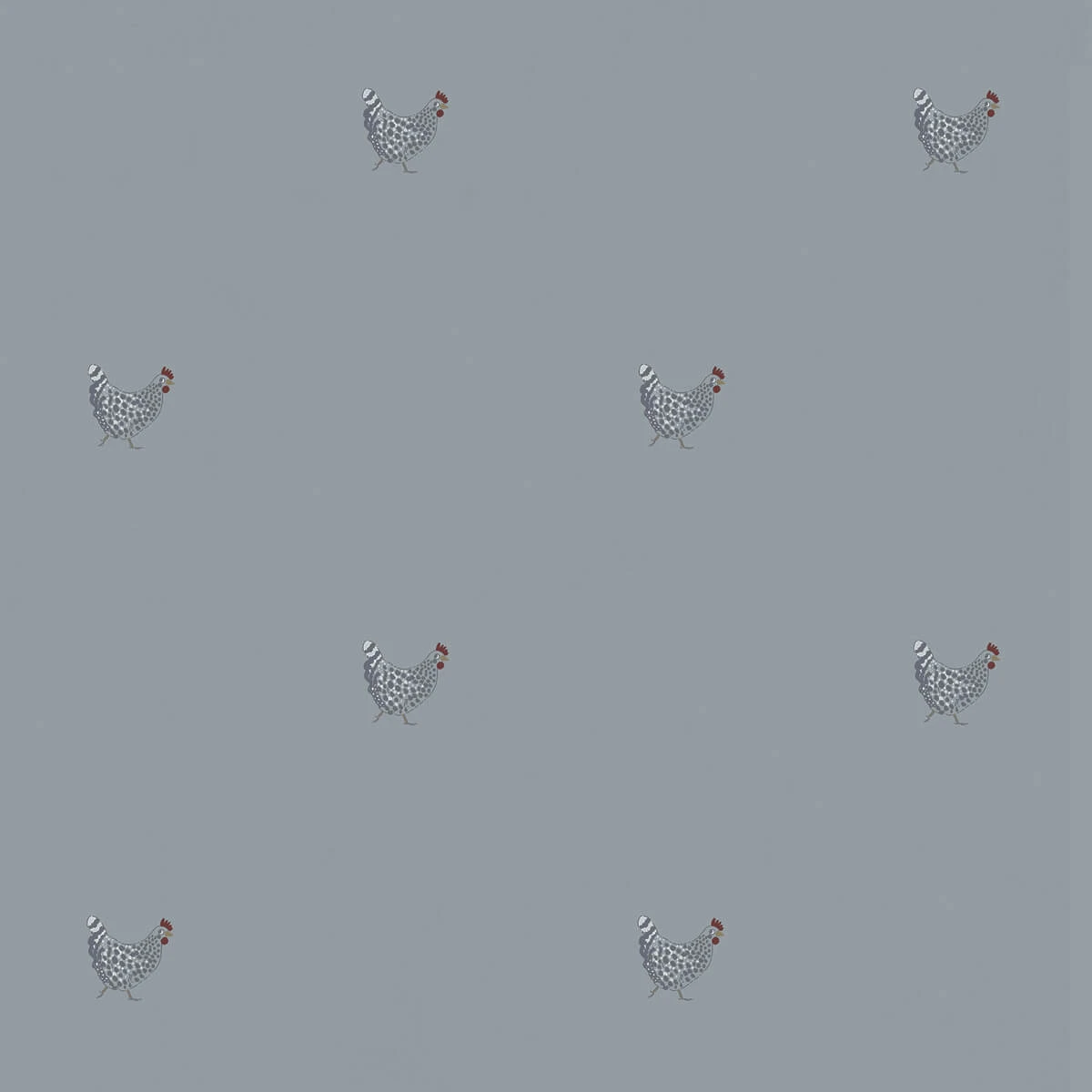 Chicken Sage Grey Made To Measure Roller Blind 2 Chicken Sage Grey Made To Measure Roller Blind - Image 2