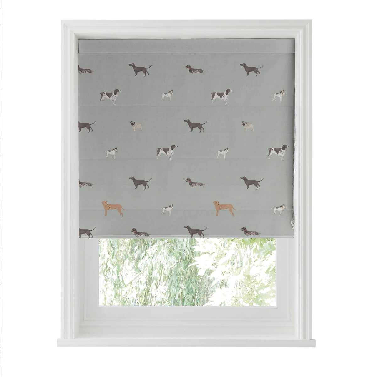Woof Sage Made To Measure Roman Blind 4 Woof Sage Made To Measure Roman Blind - Image 4