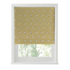 Sheep Ochre Made To Measure Roman Blind 7 Sheep Ochre Made To Measure Roman Blind -Sophie Allport rmb43om2m sheep ochre artwork roman blind made to measure cut out high res square