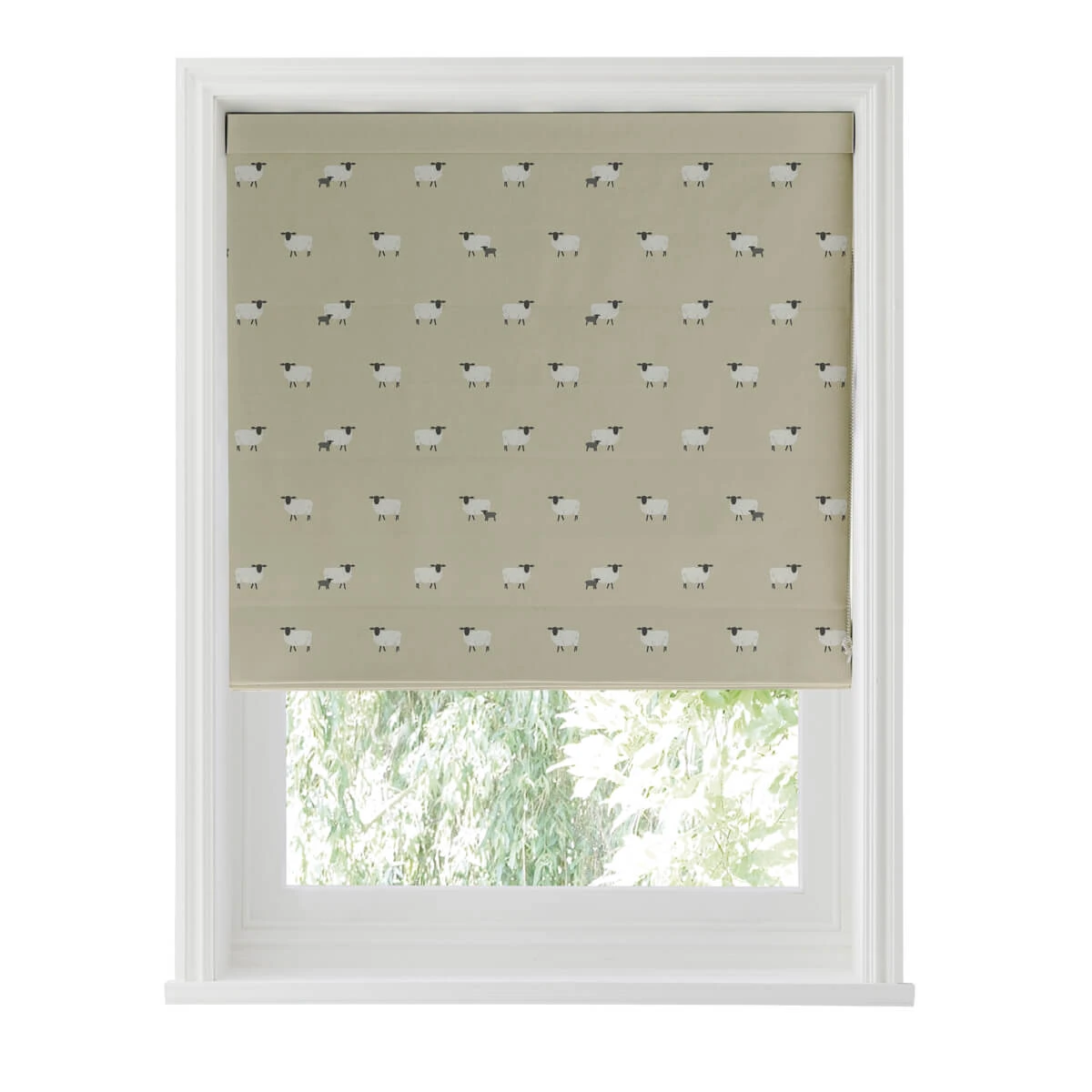 Sheep Sand Made To Measure Roman Blind 4 Sheep Sand Made To Measure Roman Blind - Image 4