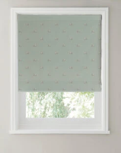 Elephant Green Grey Made To Measure Roman Blind -Sophie Allport rmb54ggm2m elephant green grey artwork roman blind made to measure cut out high res square 069872ac 0ac9 4ec9 aec0 d1c4a159d588