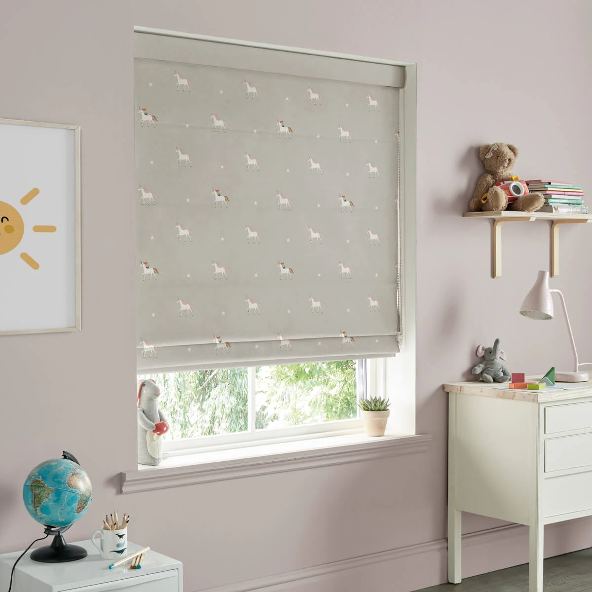 Unicorn Linen Made To Measure Roman Blind 3 Unicorn Linen Made To Measure Roman Blind - Image 3