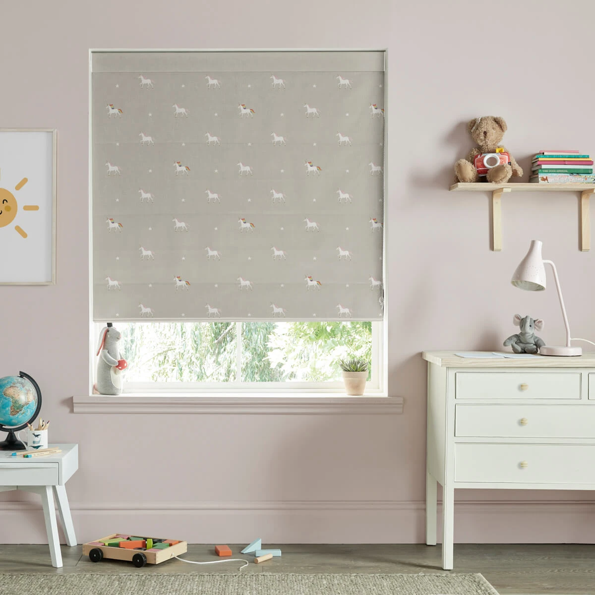 Unicorn Linen Made To Measure Roman Blind 1 Unicorn Linen Made To Measure Roman Blind