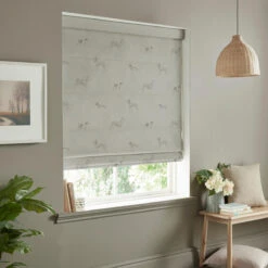 Fetch Warm Grey Made To Measure Roman Blind -Sophie Allport rmb72wgm2m fetch warm grey vector roman blind made to measure lifestyle 2 high res square cbdf0ac5 9cf0 4ece 8f94 58bd30a31230