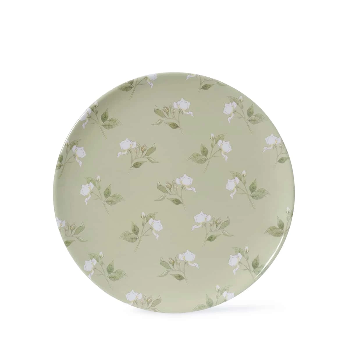 Rose Melamine Dinner Plate 4 Rose Melamine Dinner Plate - Image 4