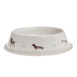 Woof Dog Bowl -Sophie Allport sdgwo01 woof dog bowl small 500ml back cut out high res web image 996579fe 8ab7 4c56 a0a4 32ec35bf51ee