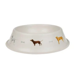 Woof Dog Bowl -Sophie Allport sdgwo02 woof dog bowl large 1 litre cut out web 088fb0fe cb10 4b41 babb e678755b89b3