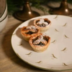 Robin Stoneware Dinner Plate 8 Robin Stoneware Dinner Plate -Sophie Allport sdp101 robin stoneware dinner plate portrait lifestyle high res square