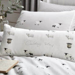 Sheep Bedding Set -Sophie Allport sheep0142 sheep cushion lifestyle high res square