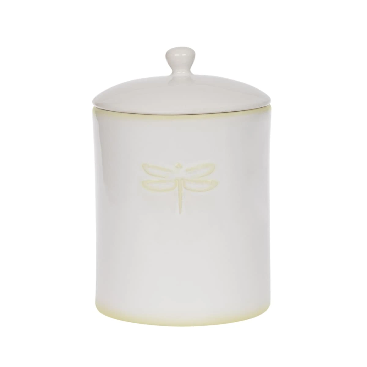 Dragonfly Stoneware Storage Jar 1 Dragonfly Stoneware Storage Jar