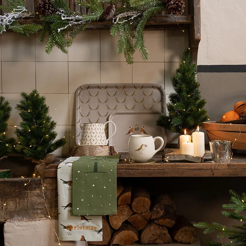 Robin Tea Towel (Set Of 2) 6 Robin Tea Towel (Set Of 2) - Image 6